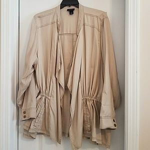 Lane Bryant Lightweight Trench style Jacket